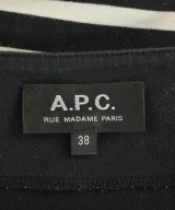 A.P.C.（アーペーセー）Tシャツ・カットソー 黒 サイズ:38(M位) レディース/2200692094099