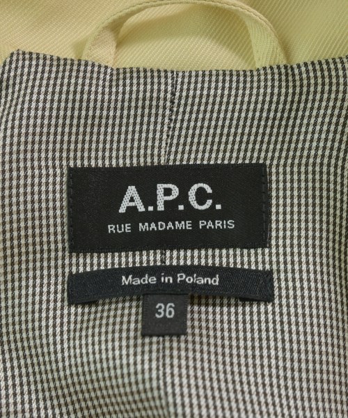 A.P.C.（アーペーセー）トレンチコート ベージュ サイズ:36(S位) レディース/2200698368026