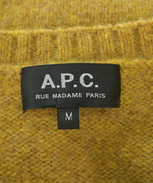 A.P.C.（アーペーセー）ニット・セーター 黄 サイズ:M レディース/2200693236061