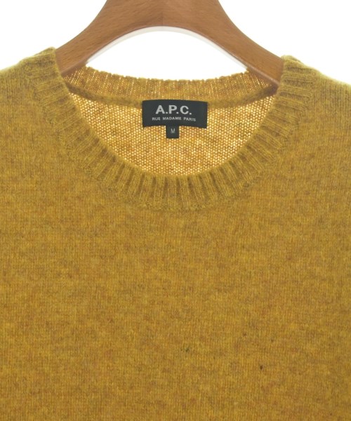 A.P.C.（アーペーセー）ニット・セーター 黄 サイズ:M レディース/2200693236061