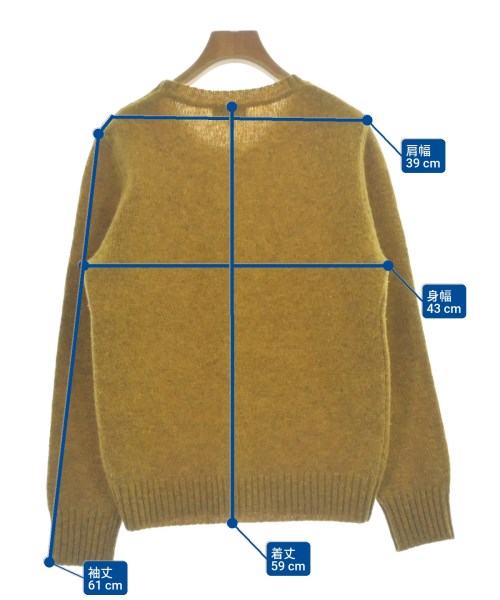 A.P.C.（アーペーセー）ニット・セーター 黄 サイズ:M レディース/2200693236061