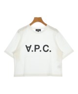 A.P.C.（アーペーセー）Tシャツ・カットソー 白 サイズ:S レディース/2200694801244