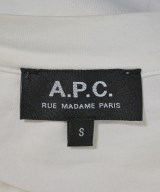 A.P.C.（アーペーセー）Tシャツ・カットソー 白 サイズ:S レディース/2200694801244