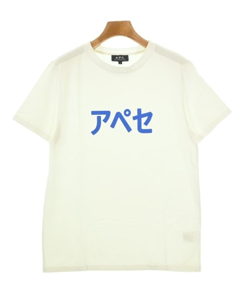 A.P.C.（アーペーセー）Tシャツ・カットソー 白 サイズ:S レディース/2200698634053