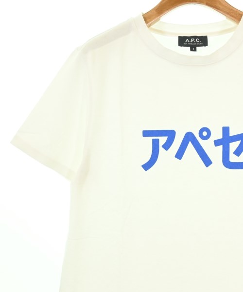 A.P.C.（アーペーセー）Tシャツ・カットソー 白 サイズ:S レディース/2200698634053