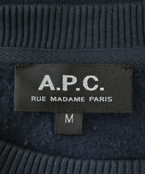 A.P.C.（アーペーセー）スウェット 紺 サイズ:M レディース/2200698950030