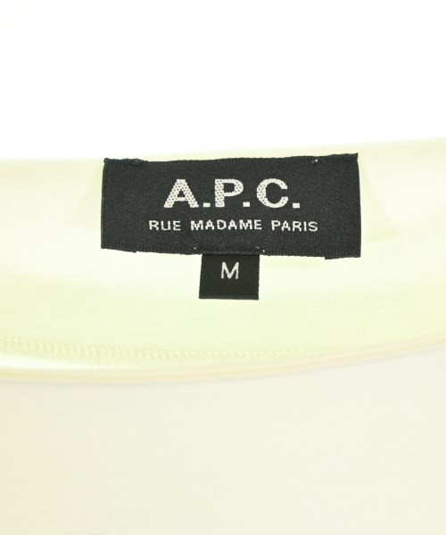 A.P.C.（アーペーセー）Tシャツ・カットソー 白 サイズ:M レディース/2200694300044