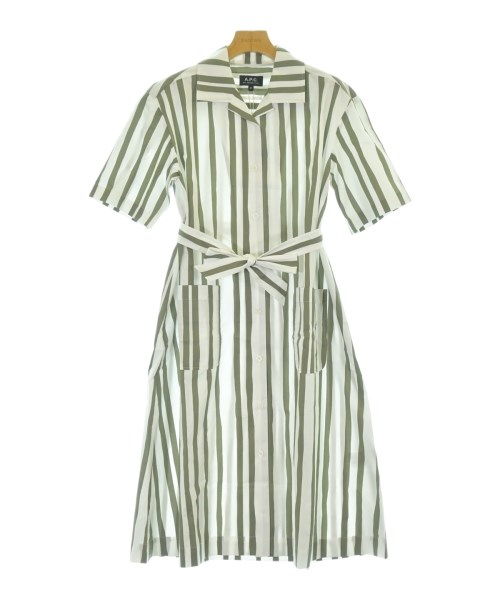 A.P.C.(アーペーセー)シャツワンピース 白 サイズ:34(XS位)/2200699443081