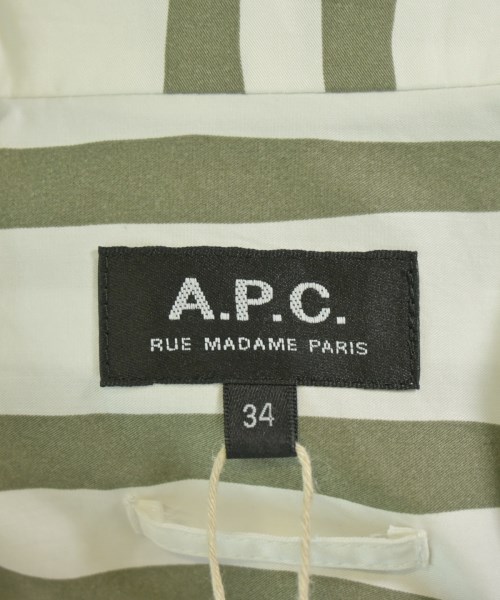 A.P.C.（アーペーセー）シャツワンピース 白 サイズ:34(XS位) レディース/2200699443081