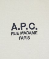A.P.C.（アーペーセー）Tシャツ・カットソー 白 サイズ:S レディース/2200699535021