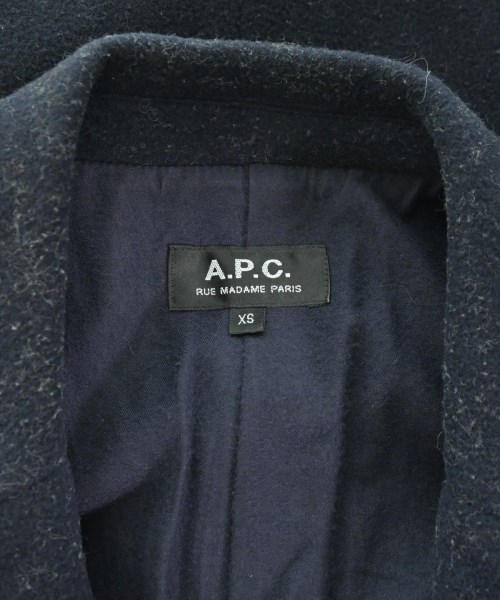 A.P.C.（アーペーセー）チェスターコート 紺 サイズ:XS レディース/2200699599030