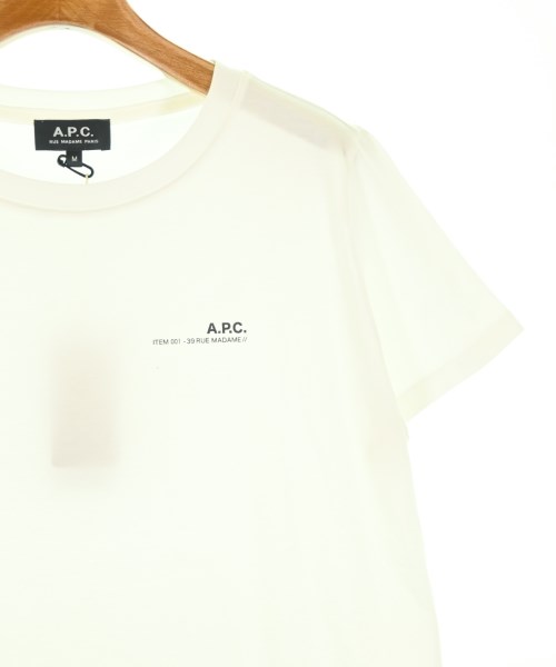A.P.C.（アーペーセー）Tシャツ・カットソー 白 サイズ:M レディース/2200699791014