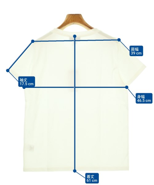 A.P.C.（アーペーセー）Tシャツ・カットソー 白 サイズ:M レディース/2200699791014