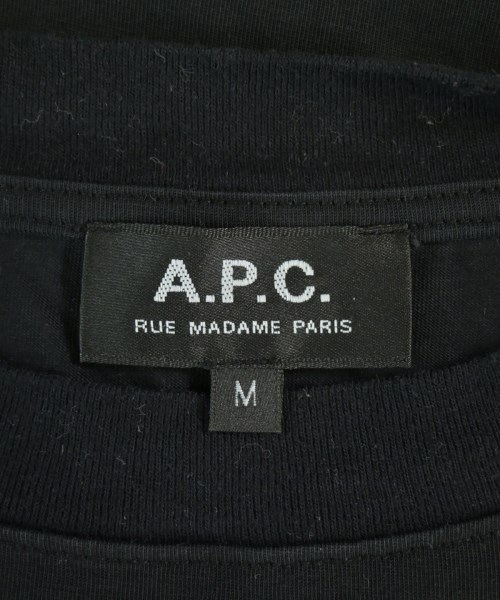 A.P.C.（アーペーセー）Tシャツ・カットソー 黒 サイズ:M レディース/2200695504205