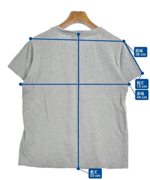 A.P.C.（アーペーセー）Tシャツ・カットソー グレー サイズ:S レディース/2200697697400