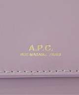 A.P.C.（アーペーセー）財布・コインケース 紫 サイズ:- レディース/2200697827050