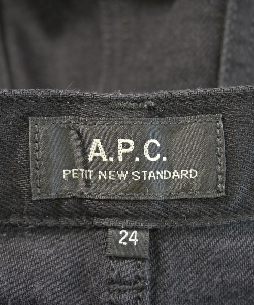 A.P.C.（アーペーセー）デニムパンツ 黒 サイズ:24(S位) レディース/2200700737215