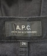 A.P.C.（アーペーセー）デニムパンツ 黒 サイズ:24(S位) レディース/2200700737215