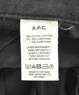 A.P.C.（アーペーセー）デニムパンツ 黒 サイズ:24(S位) レディース/2200700737215