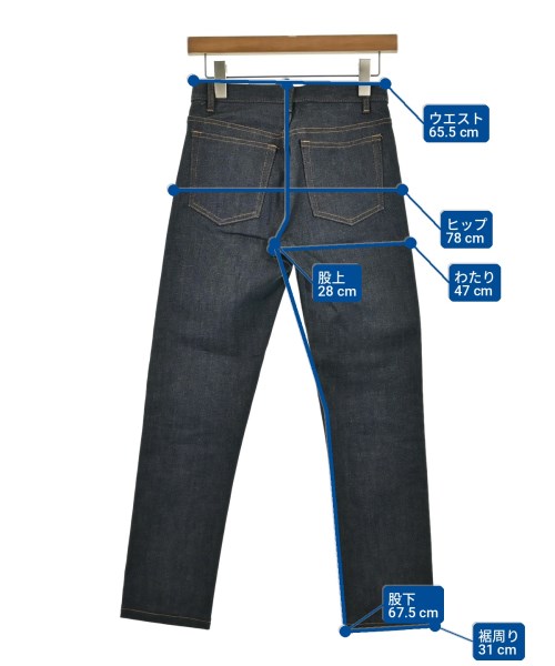 A.P.C.（アーペーセー）デニムパンツ 紺 サイズ:25(S位) レディース/2200697490032