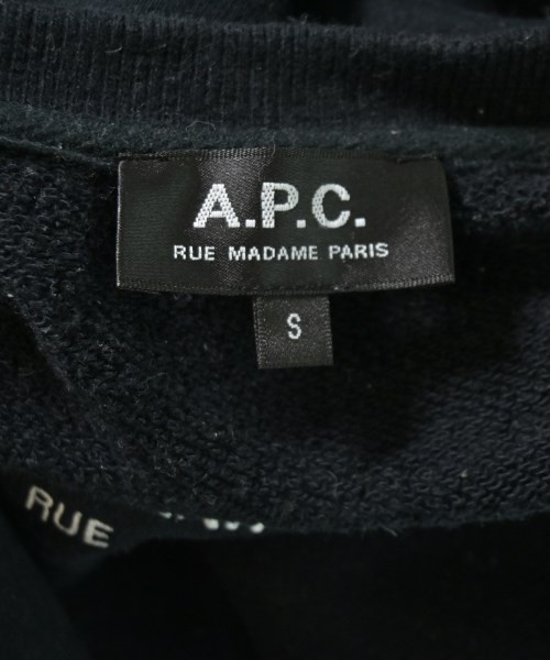 A.P.C.（アーペーセー）スウェット 黒 サイズ:S レディース/2200697496010