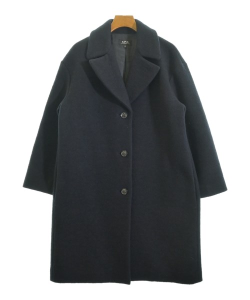 A.P.C.(アーペーセー)チェスターコート 紺 サイズ:34(XS位)/2200701304010
