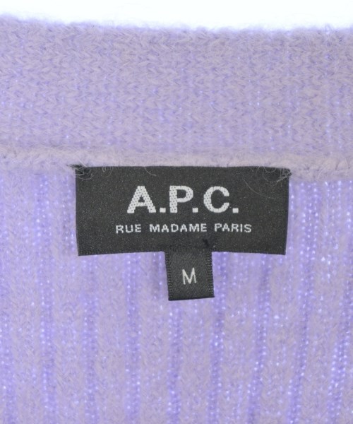 A.P.C.（アーペーセー）カーディガン 紫 サイズ:M レディース/2200656272013