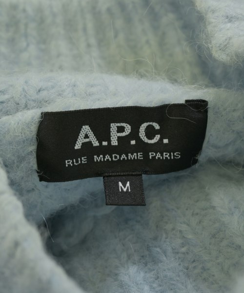 A.P.C.（アーペーセー）ニット・セーター 青 サイズ:M レディース/2200656272020