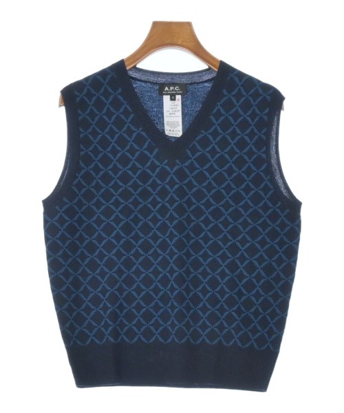 A.P.C.(アーペーセー)ベスト 紺 サイズ:S/2200656272037