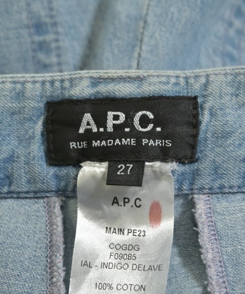 A.P.C.（アーペーセー）デニムパンツ 紺 サイズ:27(M位) レディース/2200656272044