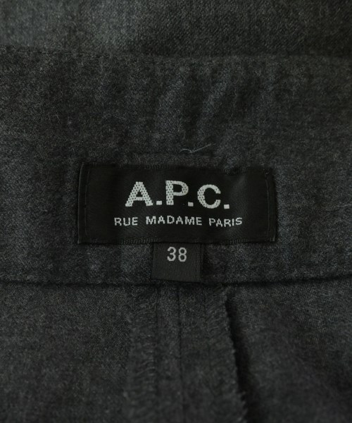 A.P.C.（アーペーセー）スラックス グレー サイズ:38(M位) レディース/2200656272051