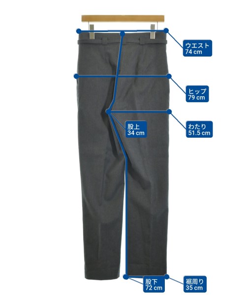 A.P.C.（アーペーセー）スラックス グレー サイズ:38(M位) レディース/2200656272051