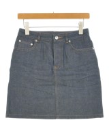 A.P.C.（アーペーセー）ミニスカート 紺 サイズ:34(XS位) レディース/2200656799046