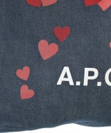 A.P.C.（アーペーセー）トートバッグ 紺 サイズ:- レディース/2200658413049