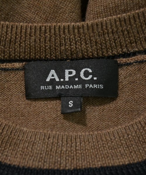 A.P.C.（アーペーセー）ニット・セーター 茶 サイズ:S レディース/2200655698050