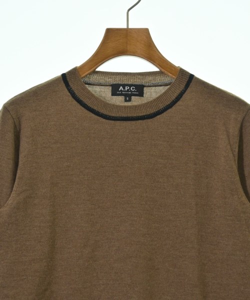 A.P.C.（アーペーセー）ニット・セーター 茶 サイズ:S レディース/2200655698050
