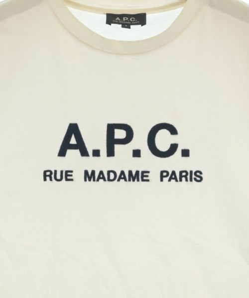 A.P.C.（アーペーセー）Tシャツ・カットソー 白 サイズ:S レディース/2200654741054