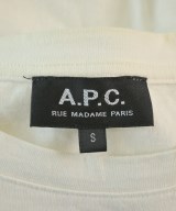 A.P.C.（アーペーセー）Tシャツ・カットソー 白 サイズ:S レディース/2200654741054
