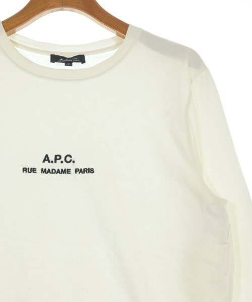 A.P.C.（アーペーセー）Tシャツ・カットソー 白 サイズ:S レディース/2200654741061
