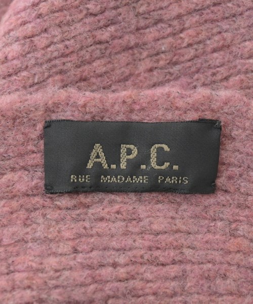 A.P.C.（アーペーセー）マフラー ピンク サイズ:- レディース/2200657772093