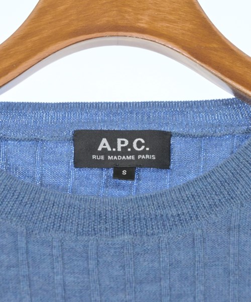 A.P.C.（アーペーセー）ニット・セーター 青 サイズ:S レディース/2200659892027