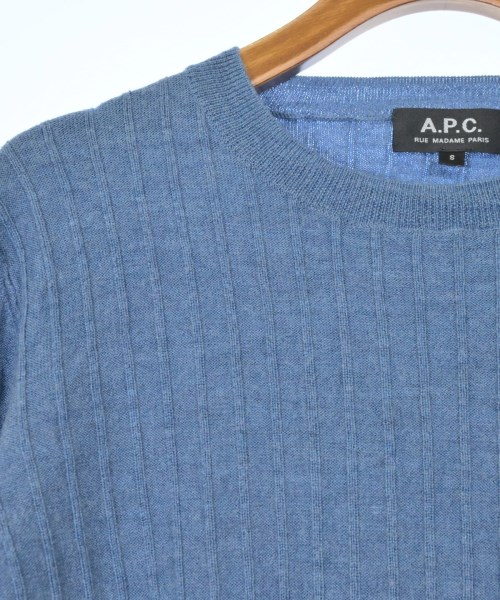 A.P.C.（アーペーセー）ニット・セーター 青 サイズ:S レディース/2200659892027