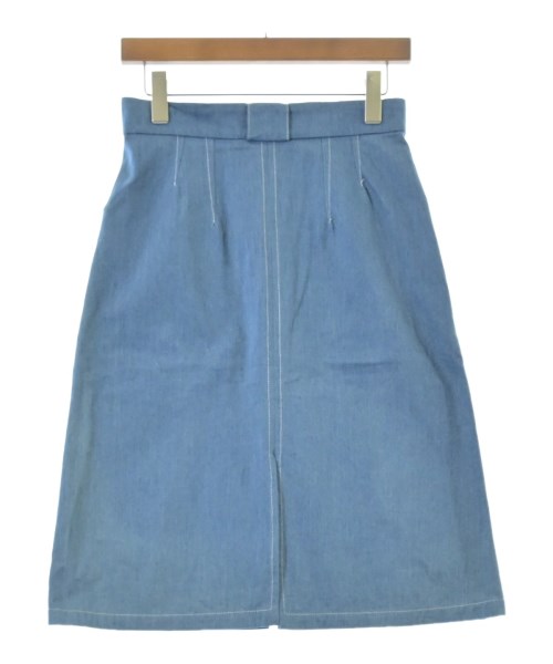 A.P.C.（アーペーセー）ひざ丈スカート 青 サイズ:36(S位) レディース/2200659980052