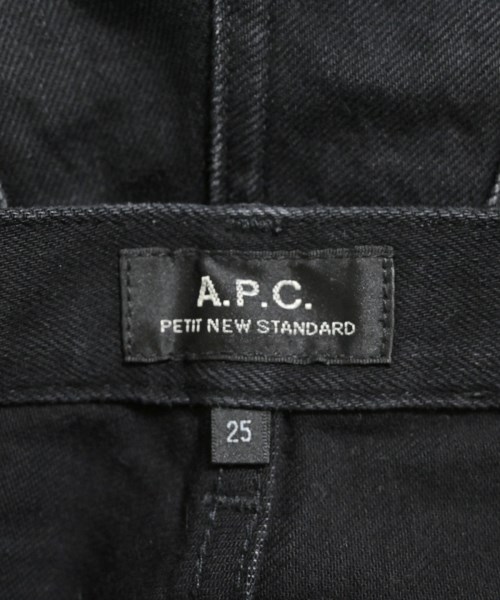 A.P.C.（アーペーセー）デニムパンツ 黒 サイズ:25(S位) レディース/2200649411207