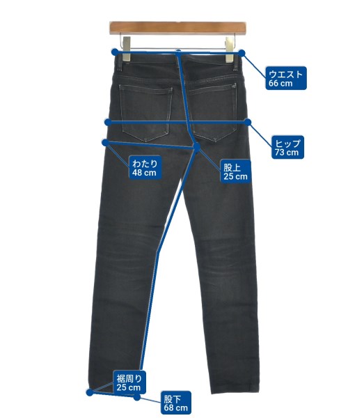 A.P.C.（アーペーセー）デニムパンツ 黒 サイズ:25(S位) レディース/2200649411207