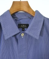 A.P.C.（アーペーセー）シャツワンピース 青 サイズ:36(S位) レディース/2200660876030