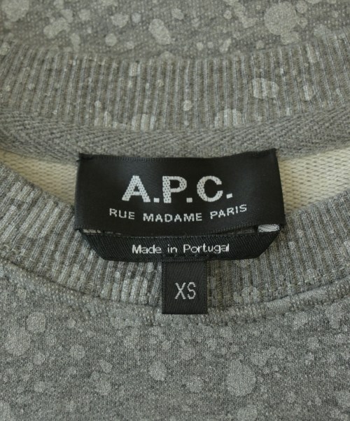 A.P.C.（アーペーセー）スウェット グレー サイズ:XS レディース/2200658533044