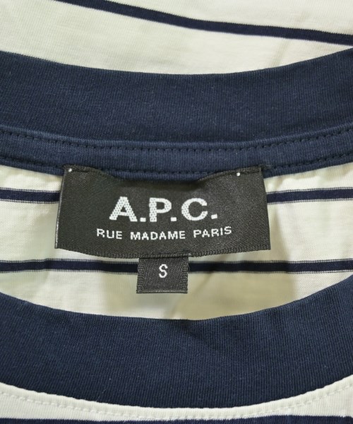 A.P.C.（アーペーセー）Tシャツ・カットソー 白 サイズ:S レディース/2200706723113