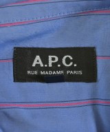 A.P.C.（アーペーセー）カジュアルシャツ 青 サイズ:36(S位) レディース/2200710975041
