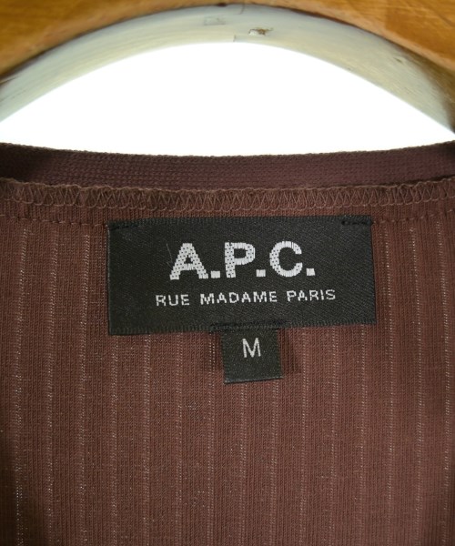 A.P.C.（アーペーセー）カーディガン 茶 サイズ:M レディース/2200710975072